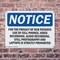Signmission For The Privacy Of Our Patients Use Of Cell, 10 in W x Rectangle, Plastic OS-2PACK-NS-P-710-L-12867 - alternate 8